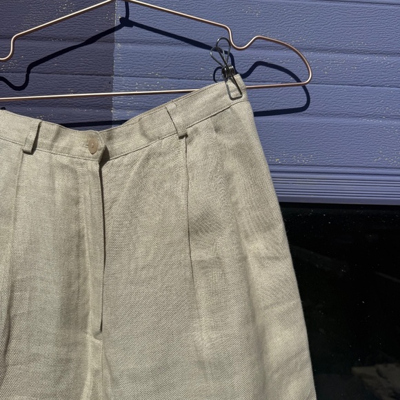 Vintage Talbots 100% Irish Linen Trousers - Picture 1 of 3